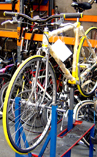 The bicycle is finished ane ready for the final inspection - click to enlarge