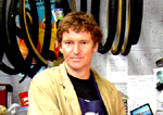 Colin, along with Chris manages the workshop - click to enlarge