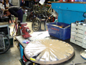 Fresh tyres - unwrapped - click to enlarge