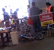 The public are arriving for the sale...- click to enlarge